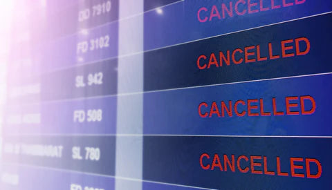 Flight Cancellation Board