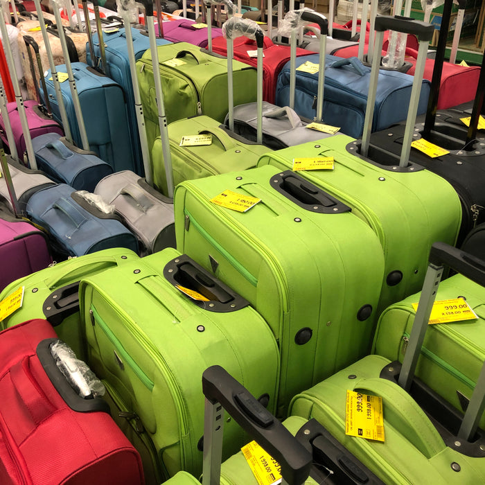 Different Colored Luggage