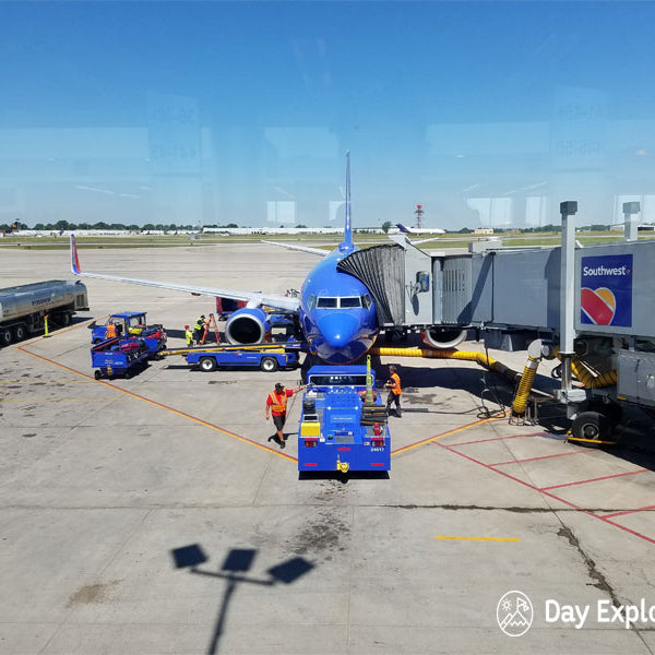 Southwest Airlines Airplane at Gate