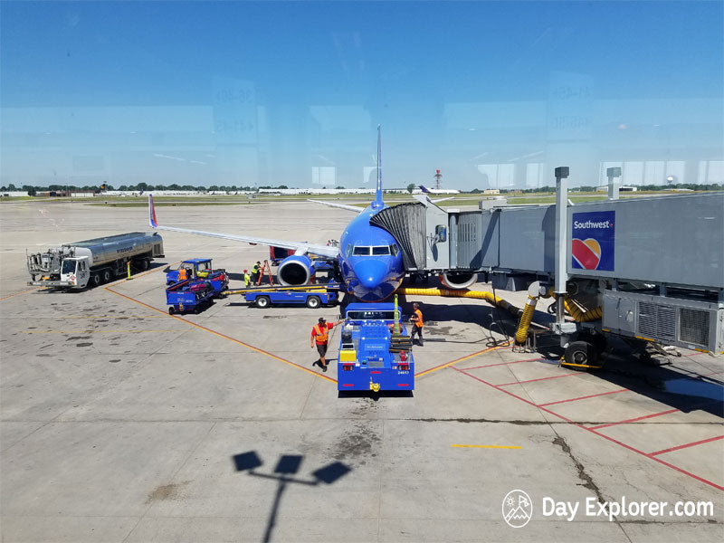 Southwest Airlines Airplane at Gate