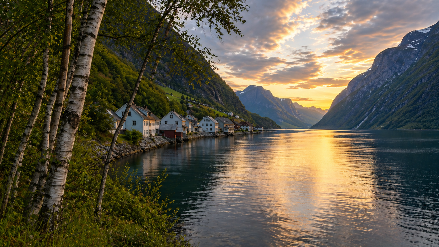 Scandinavia: Birch, Cold Air, and the Light That Won't Go Dark